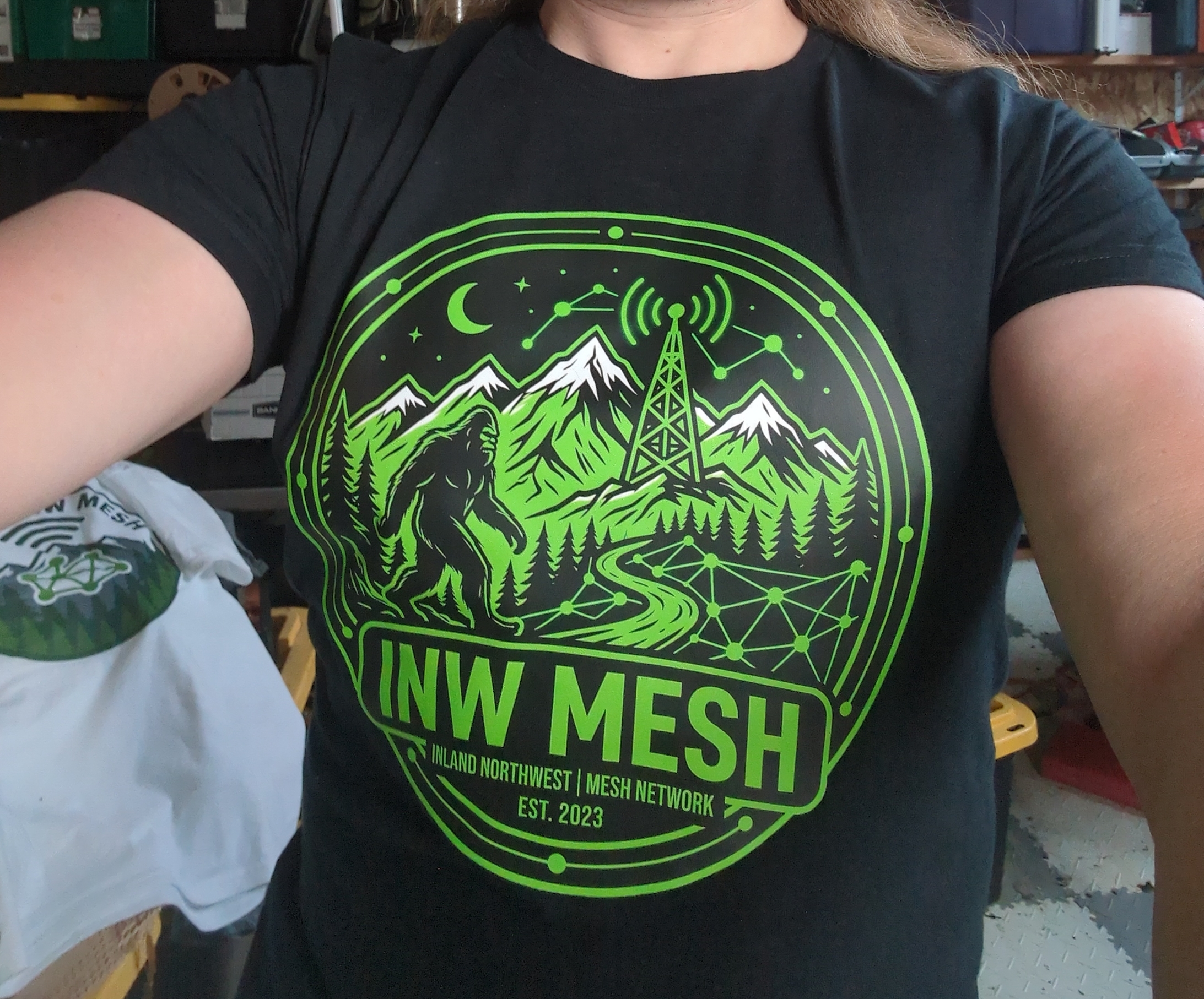 INWMesh Dark Mesh Shirt